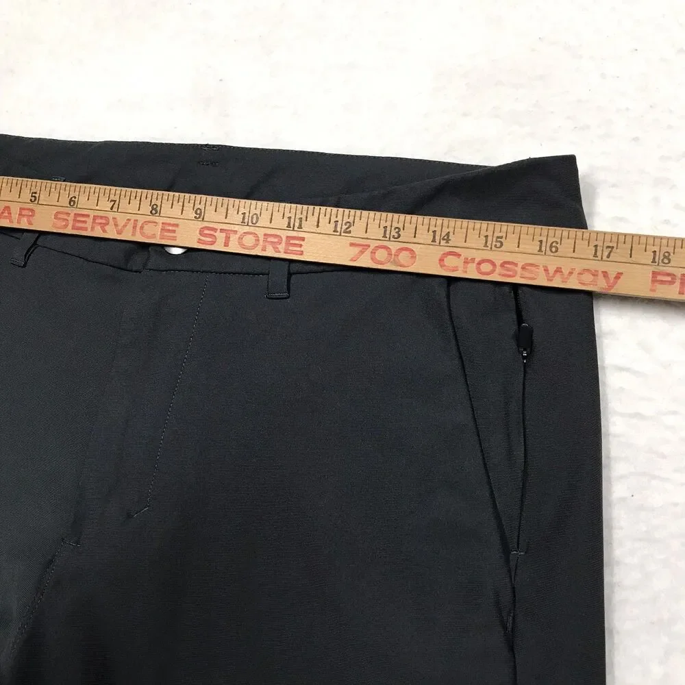 LULULEMON Commission Pant Men 32x28 Dark Gray Slim Fit Warpstreme LM5439SE Chino